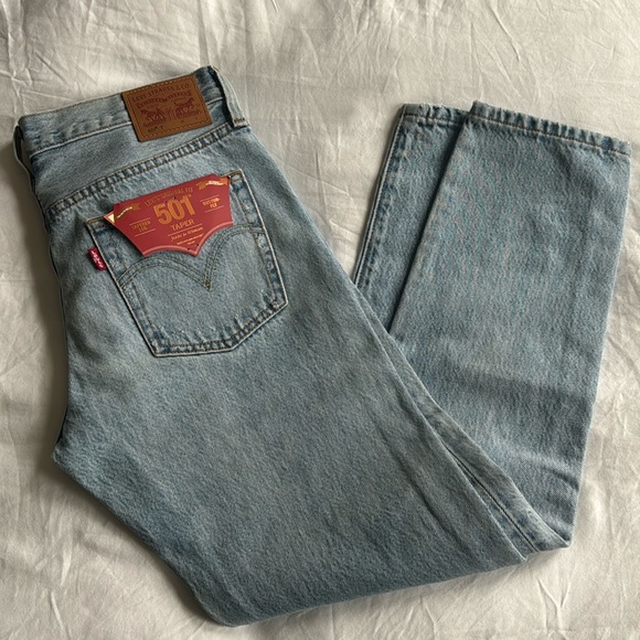 Levi's Denim - Levi’s 501 Tapered Leg Button Fly